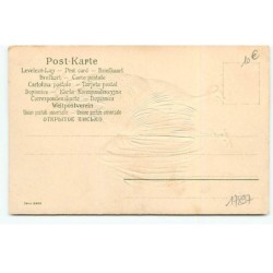 n°17897 - Carte Gaufrée - Un Coq