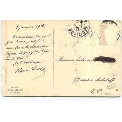 n°18005 - MM Vienne n°607 - P. Ebner - Heureuse Année - Enfants avec leurs manteaux dans une entrée