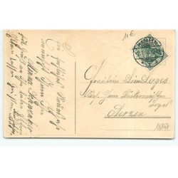 n°18147 - Carte Gaufrée - Glückliches Neujahr - Ramoneur appelant une fillette