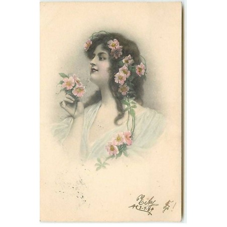 n°10759 - Carte Illustrateur - MM Vienne n°322 - Femme
