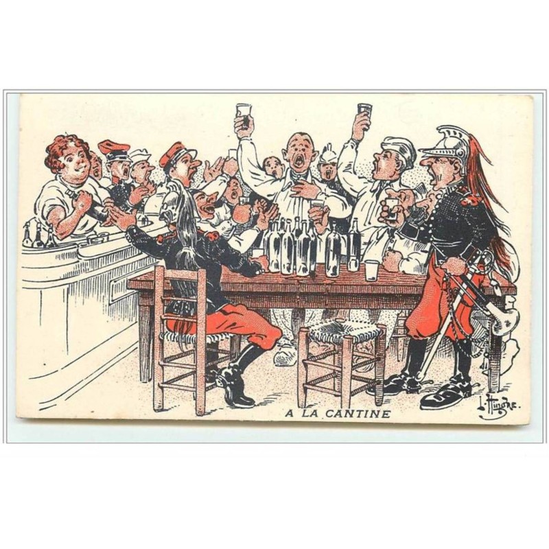 n°1817 - Léo Hindre - Offert par maison C. Bériot, Lille - Repos à la chambrée