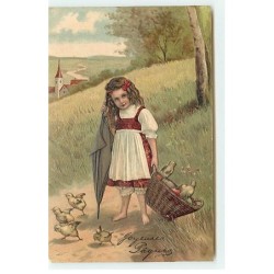 n°18185 - Carte Gaufrée...