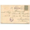 n°18191 - Carte Gaufrée - Bonne Année - Fillette portant un sapin décoré dans un pot