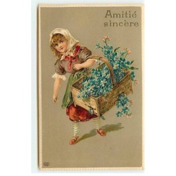 n°18199 - Carte Gaufrée -...
