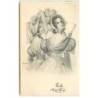 n°10764 - Carte Illustrateur - W. Braun - Couple de Femmes n°4