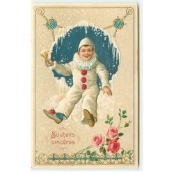 n°18200 - Carte Gaufrée -...