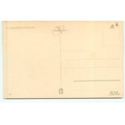 n°18212 - M. Fischerova-Kvéchova - Lapin au pied d'un ange jouant de la flûte traversière