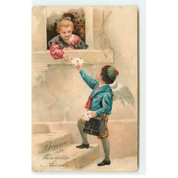 n°18228 - Carte Gaufrée -...