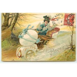 n°18235 - Carte Gaufrée -...