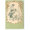 n°18247 - Carte Gaufrée - Garçon aidant une fillette à descendre d'une voiture