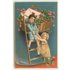n°18249 - Carte Gaufrée -...
