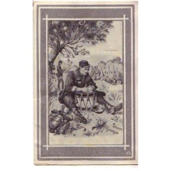 n°18255 - Carte Brodée...