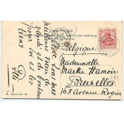 n°10781 - Carte Fantaisie - Fröhliche Weichnachten - Couple