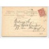 n°1829 - Carte Gaufrée - Noël - Angelot avec habit en tissu