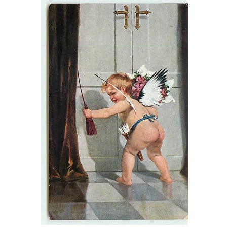 n°18300 - A. Brunner - Ange - Messager d'amour