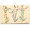 n°18303 - F. Chamouin - Jeunes femmes dansant avec des voiles - n°44