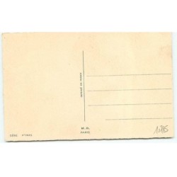 n°10785 - Carte Fantaisie - Joyeux Noël - Père Noël en parachute