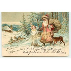 n°18338 - Carte Gaufrée -...