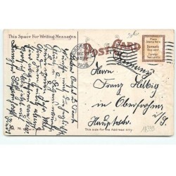 n°18339 - Carte Gaufrée - A Merry Chirstmas - Père Noël portant des jouets