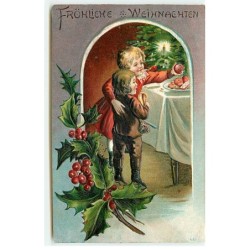 n°18341 - Carte Gaufrée -...