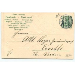 n°18382 - Carte Gaufrée - Fröhliche Weihnachten - Jeune femme allumant une bougie sur un sapin