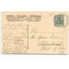 n°18387 - Carte Gaufrée - Viel Glück im neuen Jahre - Nains portant des sacs de pièces d'or