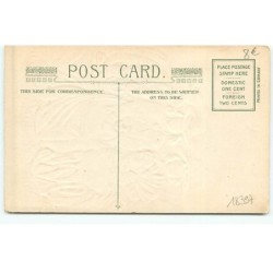 n°18397 - Carte Gaufrée - My Valentine think of me - Jeunes femmes