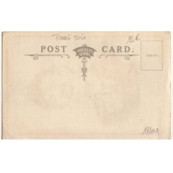 n°18401 - Carte Tissée Soie - Billie Ritchie - D6-4 - Trans-Atlantic Films