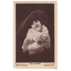 n°18403 - Carte Tissée Soie...