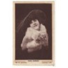 n°18403 - Carte Tissée Soie - Mabel Normand - D6-14 - Keystone Films