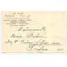 n°18426 - Carte Gaufrée - Joyeuses Pâques - Poussins habillés, l'un apportant une lettre