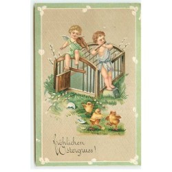 n°18429 - Carte Gaufrée -...