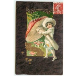 n°18446 - Carte Gaufrée -...