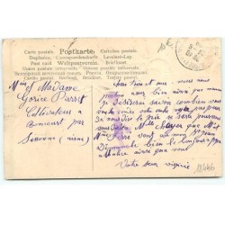 n°18446 - Carte Gaufrée - Gage d'affection - Enfant portant un champignon