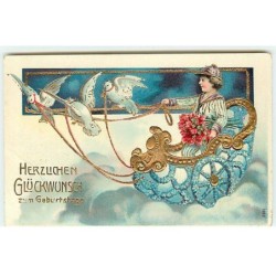 n°18449 - Carte Gaufrée -...