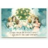 n°18473 - Hark hear the angels sing ... and King - Anges chantant autour d'un sapin