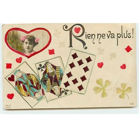 n°18485 - Rien ne va plus - Carte à jouer