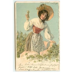 n°18494 - Jeune femme...