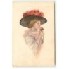 n°18495 - MM Vienne n°479 - Jeune femme sentant le parfum d'une rose