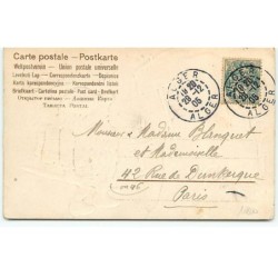 n°10800- Carte Fantaisie Gaufrée - Bonhomme de Neige et Nain, Gnome.