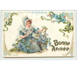 n°1852 - Carte  Gaufrée -...