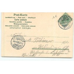 n°18543 - Fröhliche Weihnachten - Anges priant au-dessus d'une ville