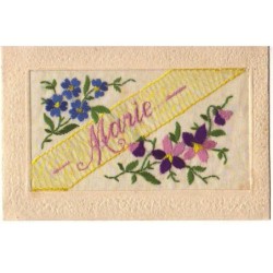 n°18551 - Carte Brodée -...