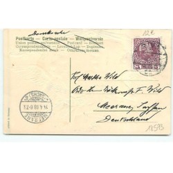 n°18573 - Carte gaufrée - Gesegnetes Osterfest - Anges chantant
