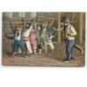n°10806 - Carte Illustrateur - Arthur Thiele - Chats faisant de l'exercice