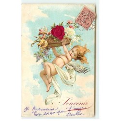 n°18596 - Carte Gaufrée -...