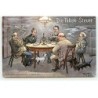 n°18603 - Arthur Thiele - Die Tabak-Stever - Hommes autour d'une table fumant un narguilé - teckel