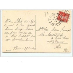 n°1862 - Heureux Noël - Fillette et cochons