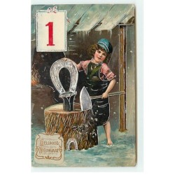 n°18622 - Carte Gaufrée -...
