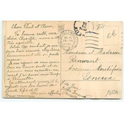 n°18634 - Joyeuses Pâques - Enfants autour de lièvres avec des oeufs